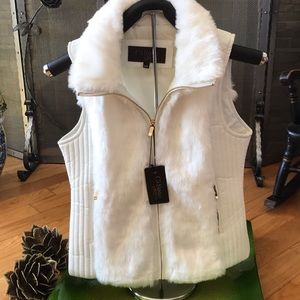 Faux fur CiSono vest